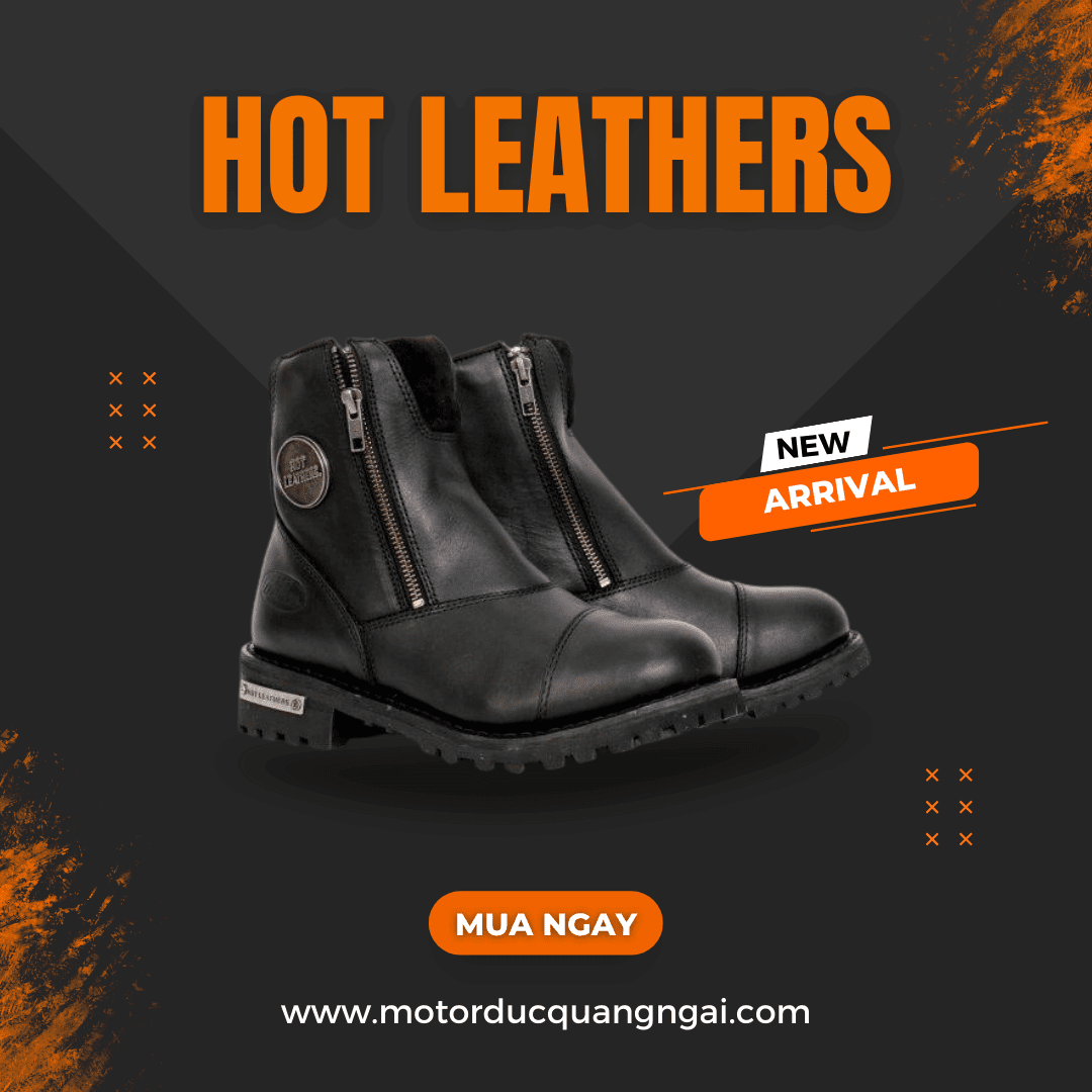 GIÀY NỮ 8'' HIỆU HOT LEATHERS MÀU ĐEN - SIZE 7