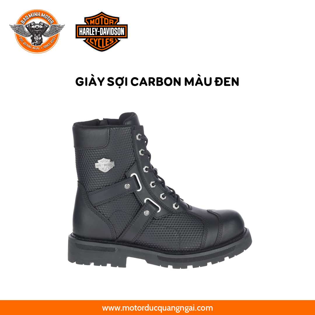 GIẦY HD SỢI CARBON MÀU ĐEN SIZE 8.5