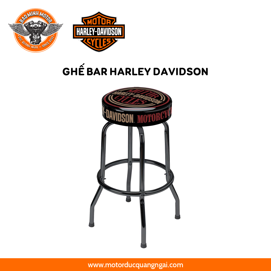 GHẾ BAR CIRCLE LOGO HIỆU HD