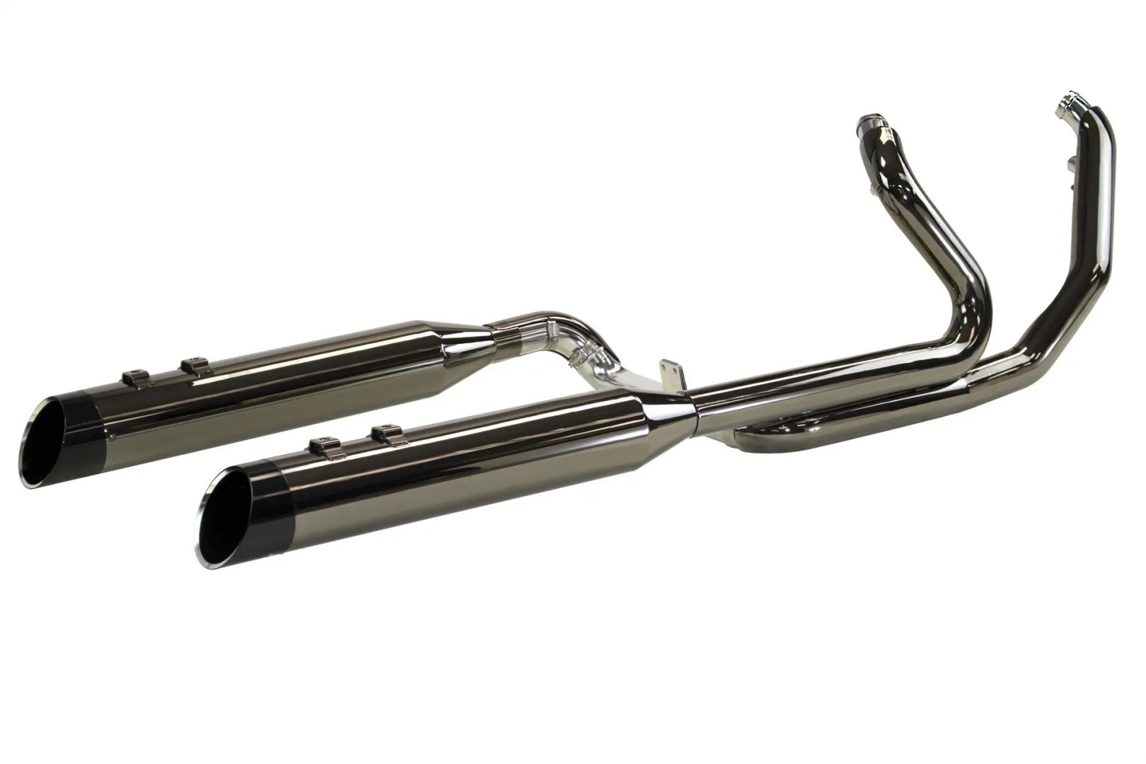 CÂY PÔ 201445 FULL SYSTEM HIỆU KHROME WERKS MÀU KHÓI (BLACK CHROME) LẮP TOURING 2017-2024 SIZE 4.5''