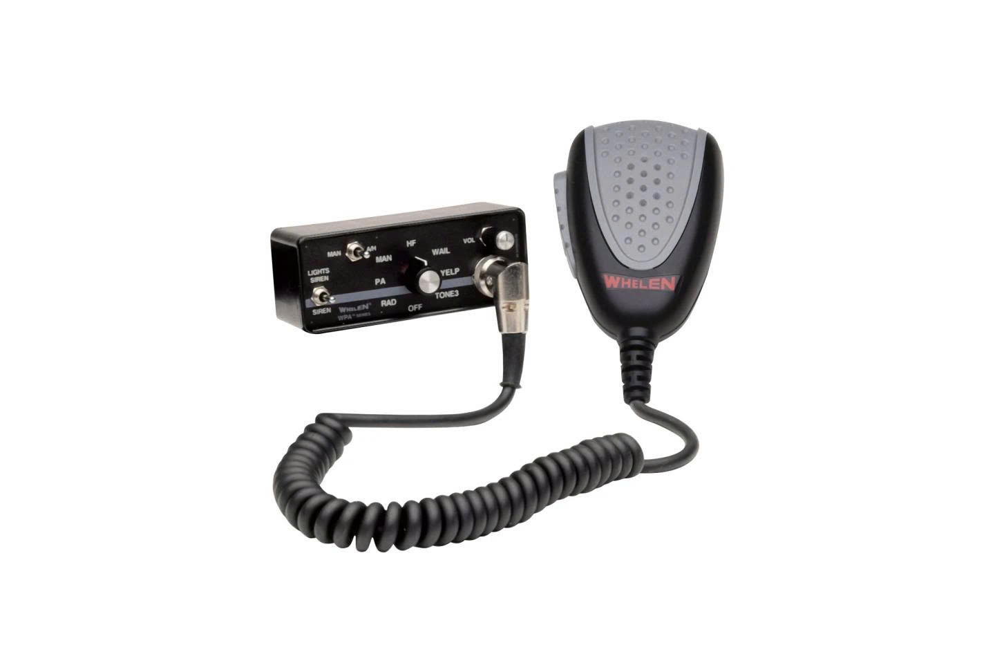 BỘ CÔNG TẮC ĐIỀU KHIỂN CÓ MICOROPHONE HIỆU WHELEN MÀU ĐEN