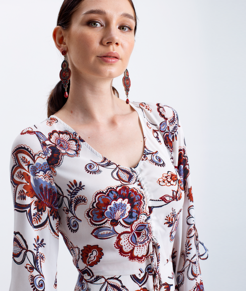 JUMPSUIT NGẮN TUYTSI TAY LỞ NHÚNG NGỰC