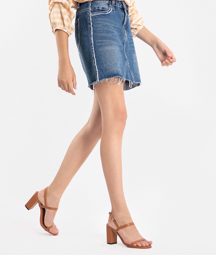VÁY A KAKI XÉ SƯỜN