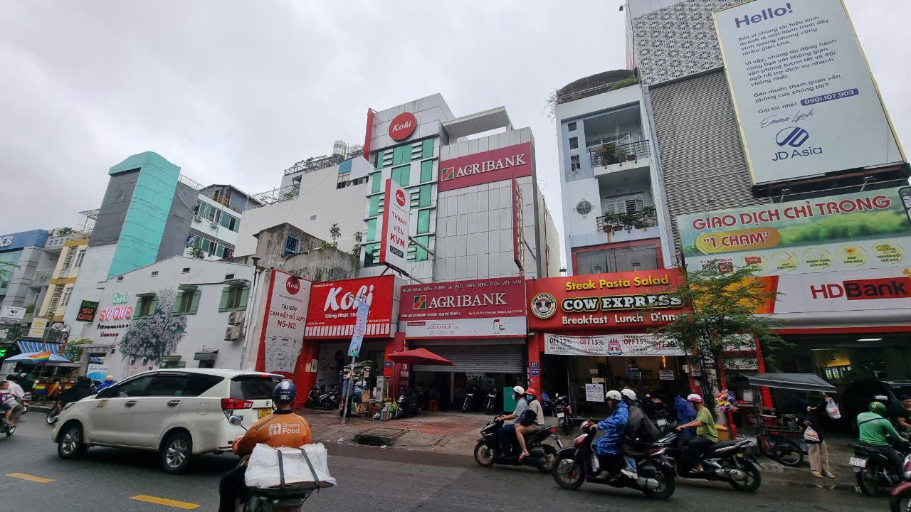BÁN NHÀ MẶT TIỀN SƯ VẠN HẠNH, Q.10 – ĐANG CHO AGRIBANK THUÊ 135 TRIỆU/THÁNG – GẦN VẠN HẠNH MALL