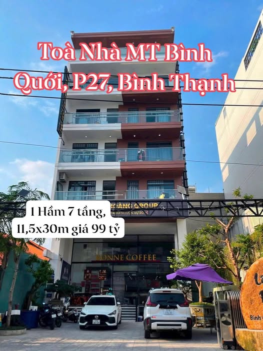 BÁN TÒA NHÀ MẶT TIỀN BÌNH QUỚI, BÌNH THẠNH – CƠ HỘI ĐẦU TƯ SIÊU LỢI NHUẬN 💎
