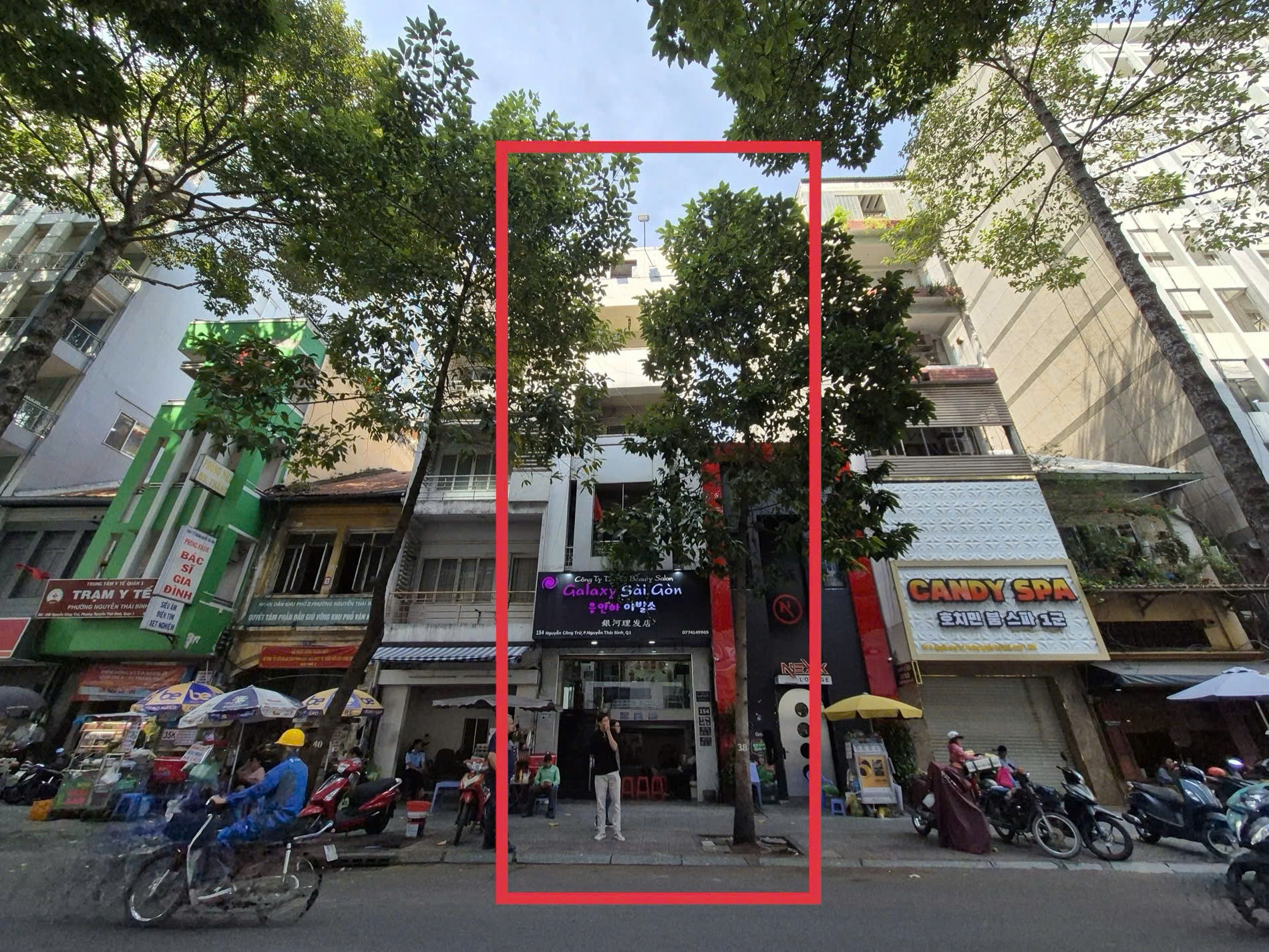 Bán Nhà MT Nguyễn Công Chứ, NTB, Quận 1, DT: 4,5x 21m, 6 tầng HĐT:100 triệu/ th giá 63 tỷ