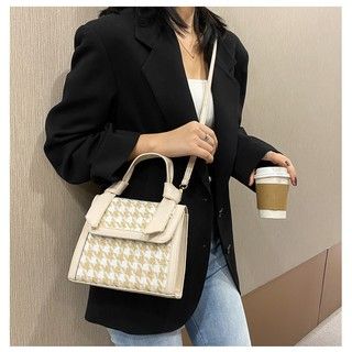 Túi Đeo Vai Họa Tiết Caro