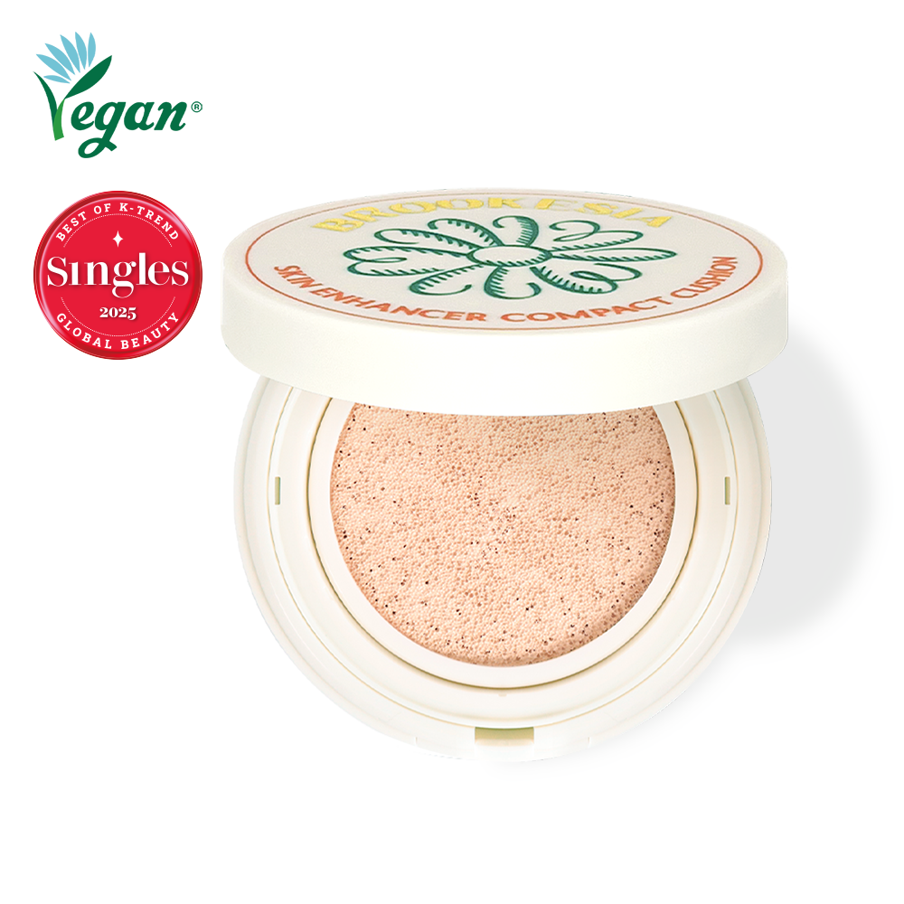 Phấn nước nâng tông chống nắng căng bóng BROOKESIA SKIN ENHANCER COMPACT CUSHION GLOW