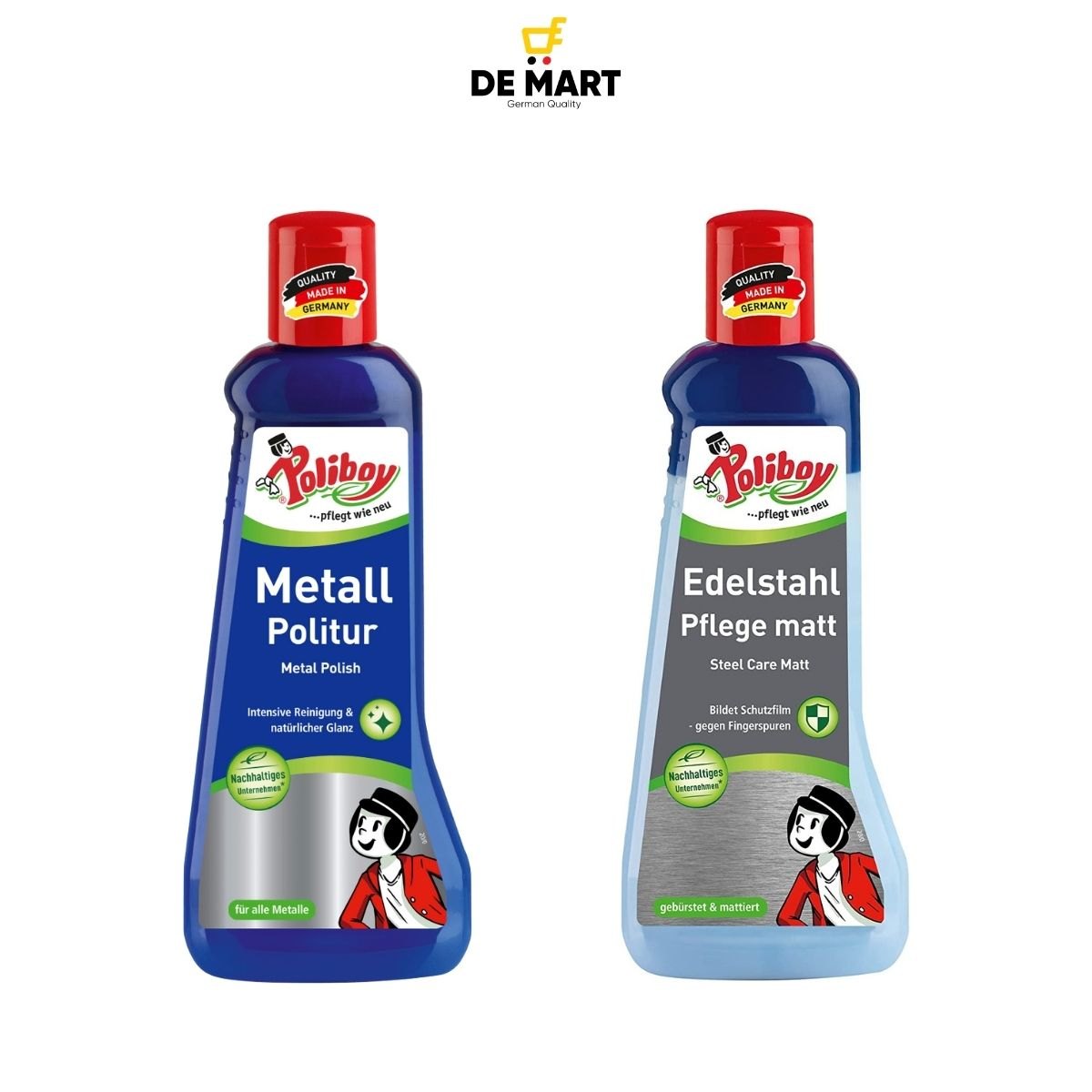 Chai kem đánh bóng kim loại POLIBOY 200ml