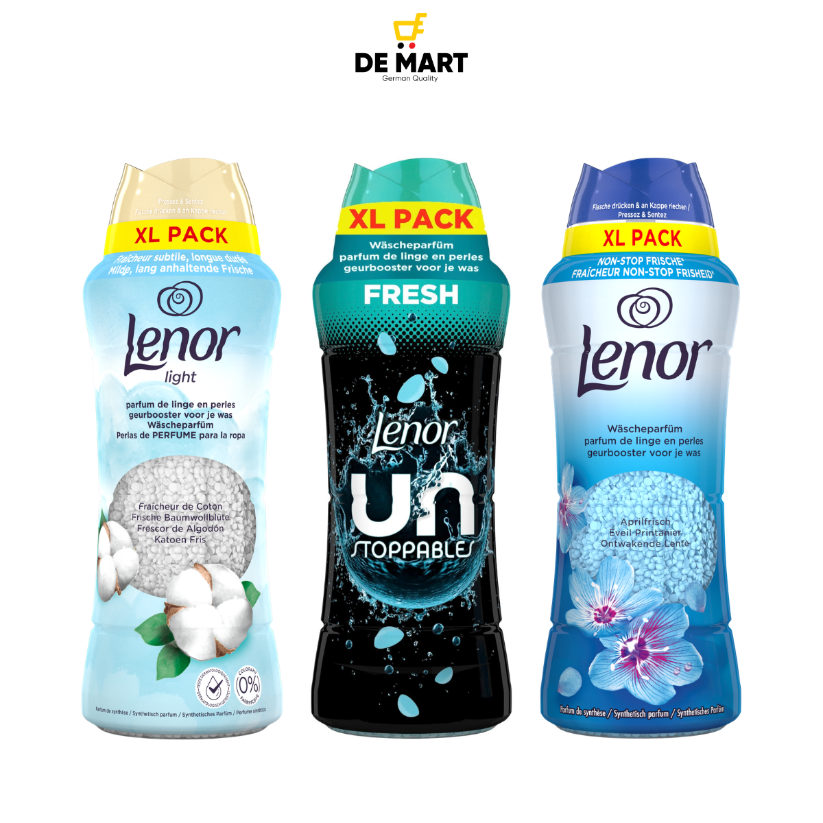 Chai hạt tăng hương thơm quần áo LENOR 495g