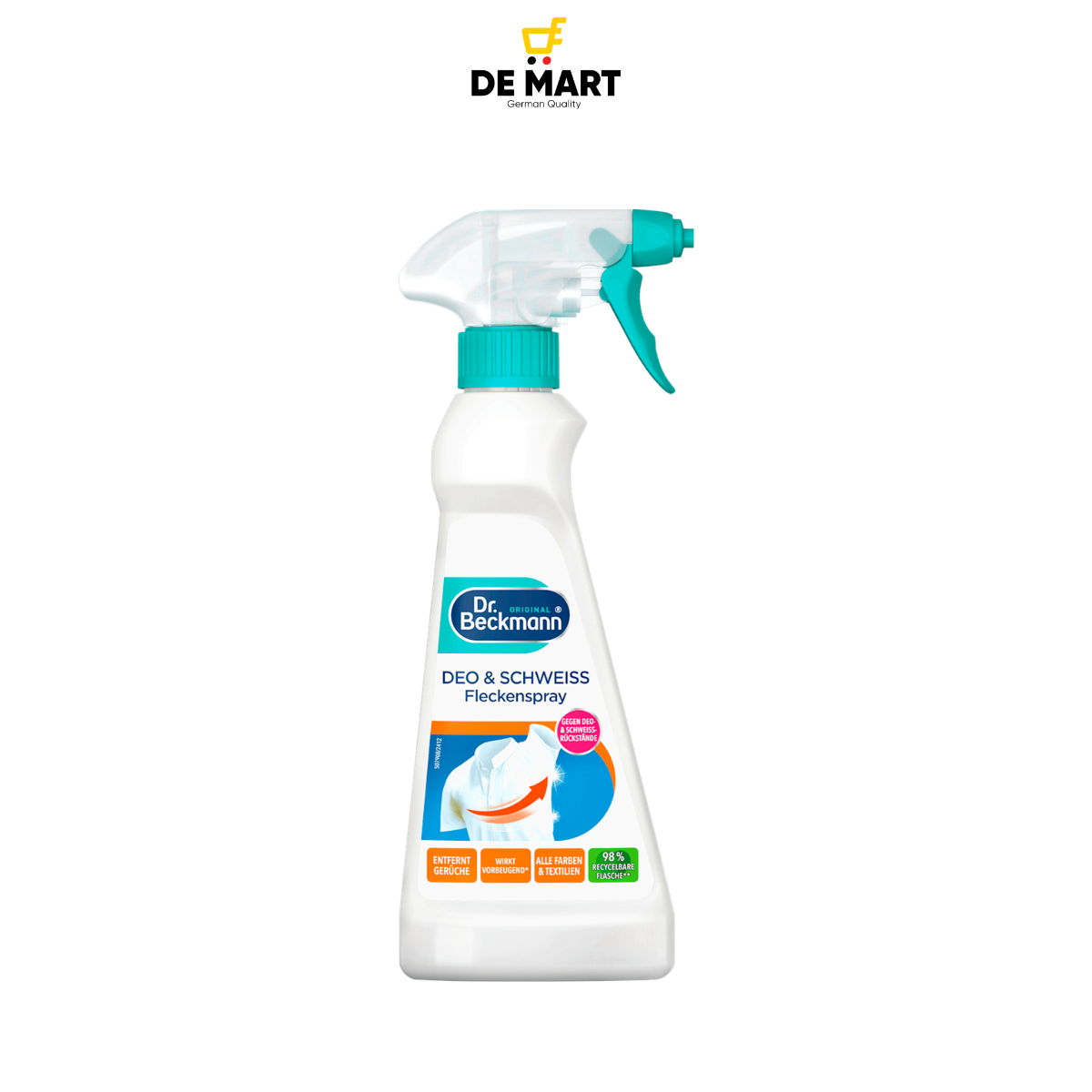 Chai xịt tẩy vết mồ hôi quần áo DR.BECKMANN 250ml