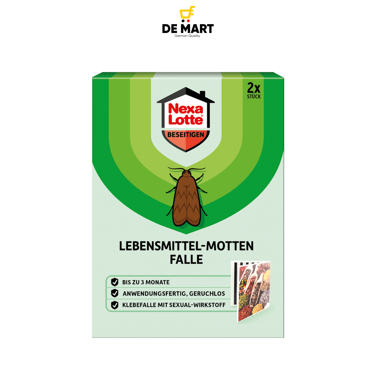 Set 2 bẫy mối mọt tủ đồ khô NEXA LOTTE