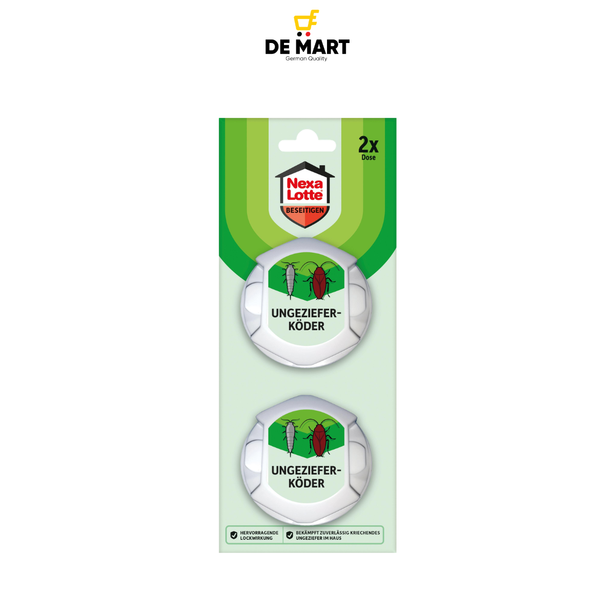 Set 2 hộp diệt gián trong nhà NEXA LOTTE 2g