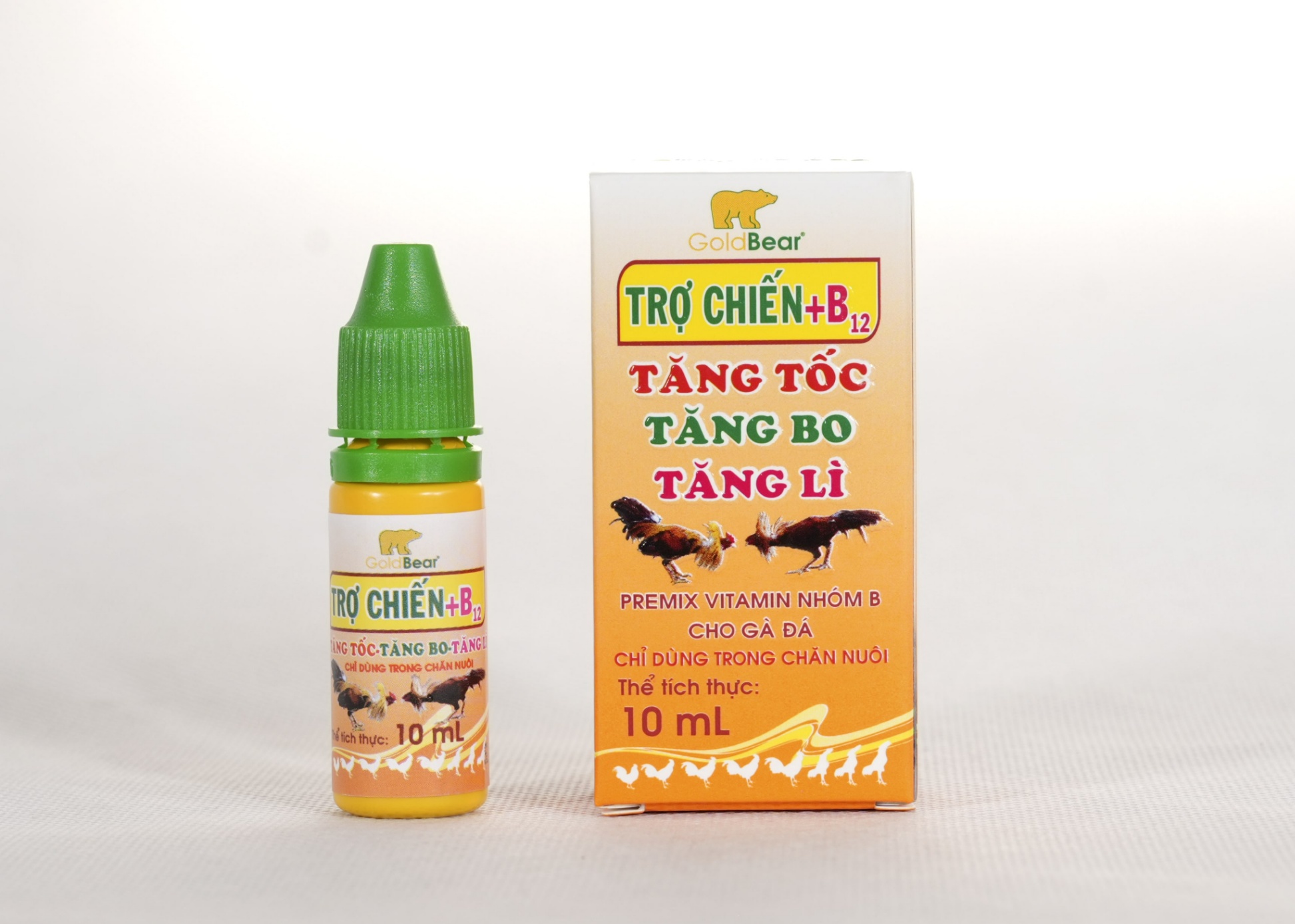 Trợ chiến B12 tăng tốc, tăng bo, tăng lì cho gà đá chai 10ml