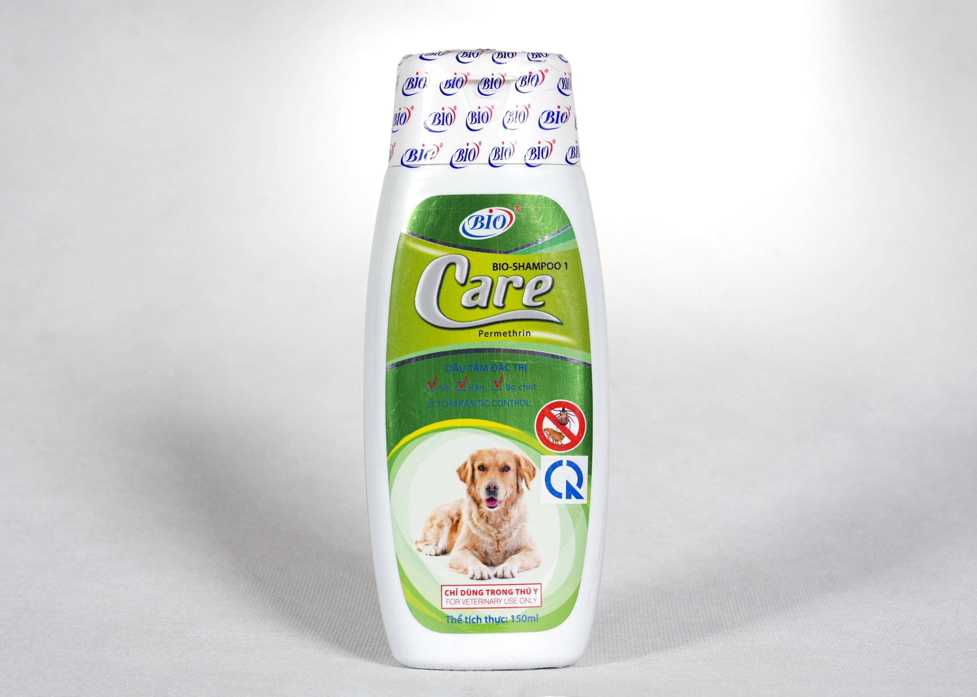 Sữa tắm Bio Shampoo 1 Care đặc trị ve, rận ,bọ chét trên chó chai 150ml