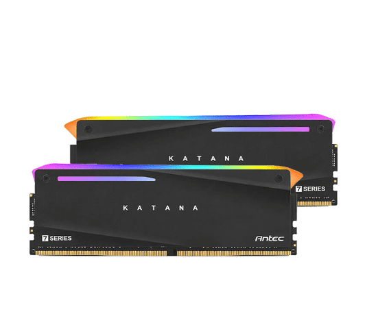 Ram Antec KATANA 7 Series RGB Black 16GB 3200Mhz DDR4 (2x8GB) _(AM4U32168G11-7DKR)