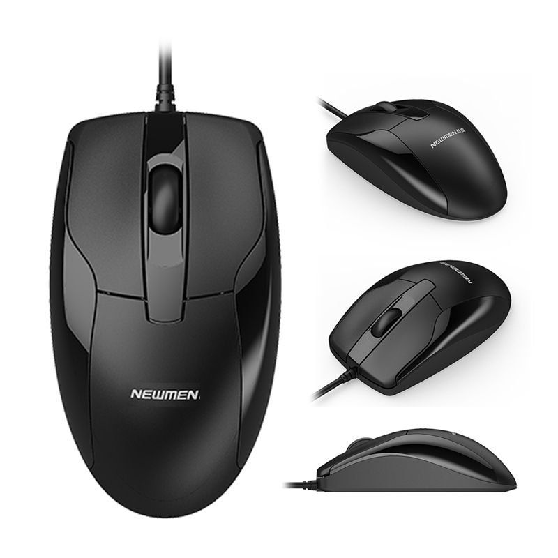 Chuột Có Dây Newmen M005 (Đen)