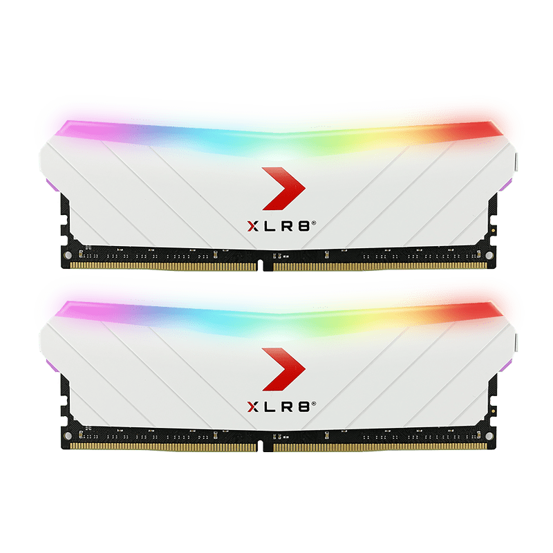 Ram Kit PNY XLR8 2x16GB RGB DDR4 3200MHz RGB Tản Silver| MD32GK2D4320016XSRGB