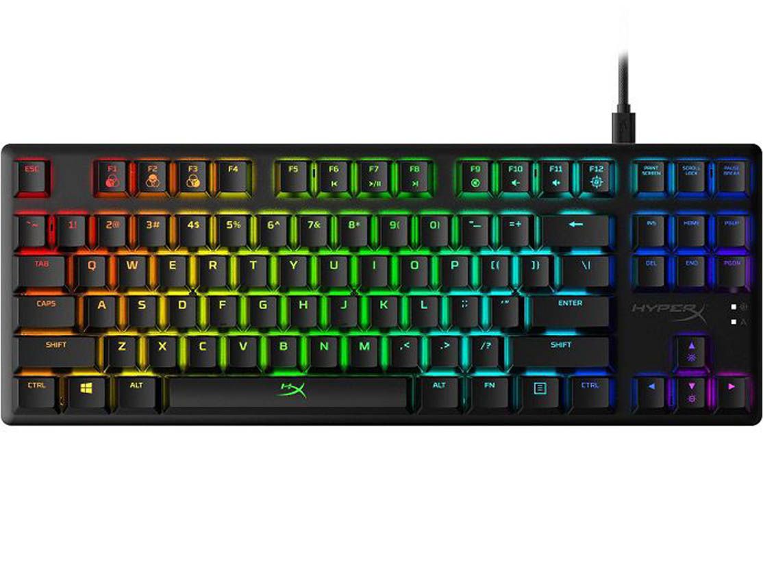 Bàn Phím HP HyperX Alloy Origins Core RGB - US Layout (HyperX Aqua Switch) (4P5P1AA)| HX-KB7AQX-US