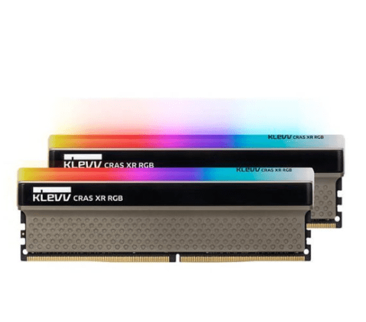 Ram Desktop Klevv CRAS X RGB (KD48GU880-36A180Z) 16GB (2x8GB) DDR4 3600Mhz
