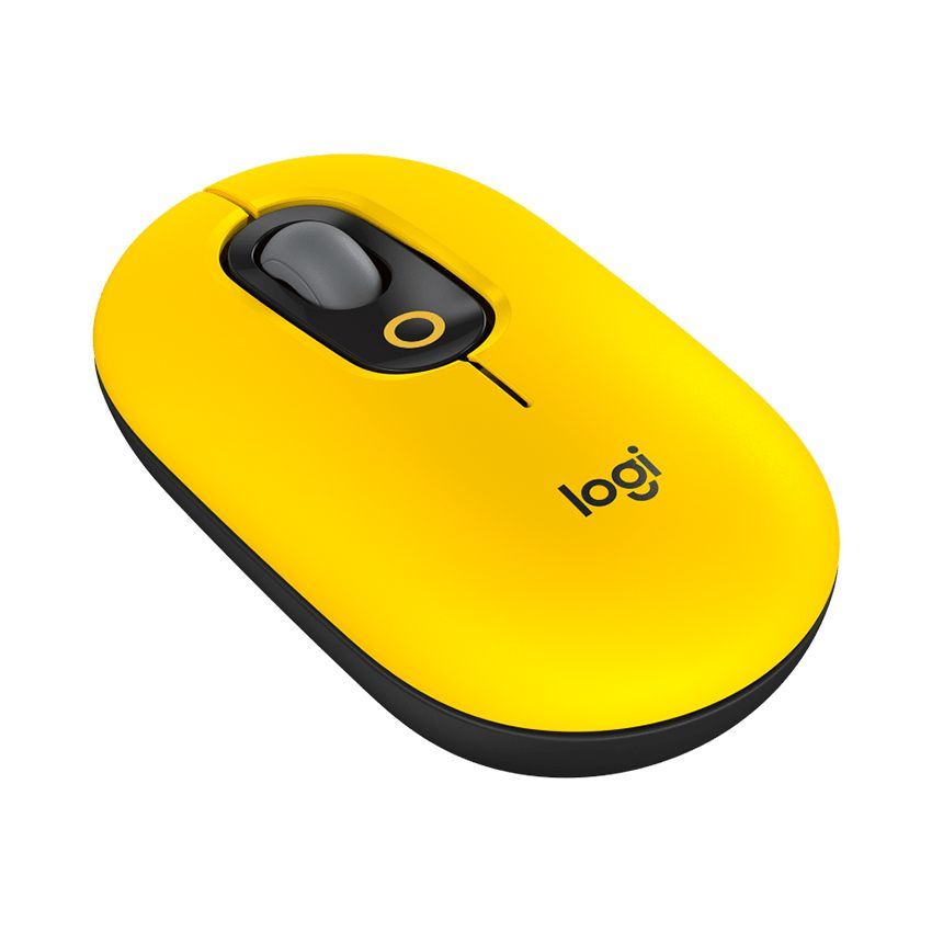 Chuột LOGITECH POP WITH EMOJI WIRELESS/BLUETOOTH/FLOW/VÀNG (BLAST YELLOW)|(DAYDREAM_MINT)|(HEARTBREAKER_ROSE)