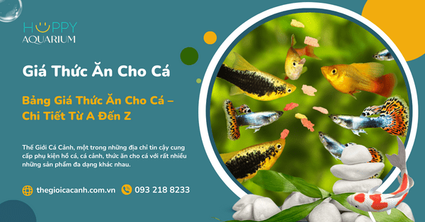 Bảng Giá Thức Ăn Cho Cá – Chi Tiết Từ A Đến Z