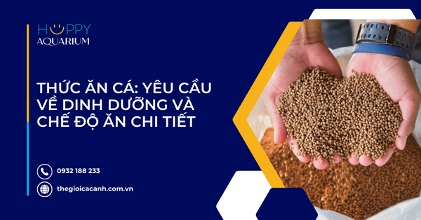 Thức Ăn Cá: Yêu Cầu Về Dinh Dưỡng Và Chế Độ Ăn Chi Tiết