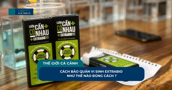 Cách Bảo Quản Vi Sinh Extrabio Như Thế Nào Đúng Cách ?