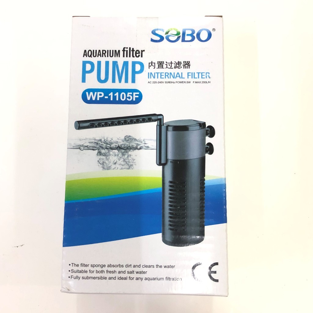 Máy lọc ống cho hồ cá SOBO WP-1105F 1108F 1120F