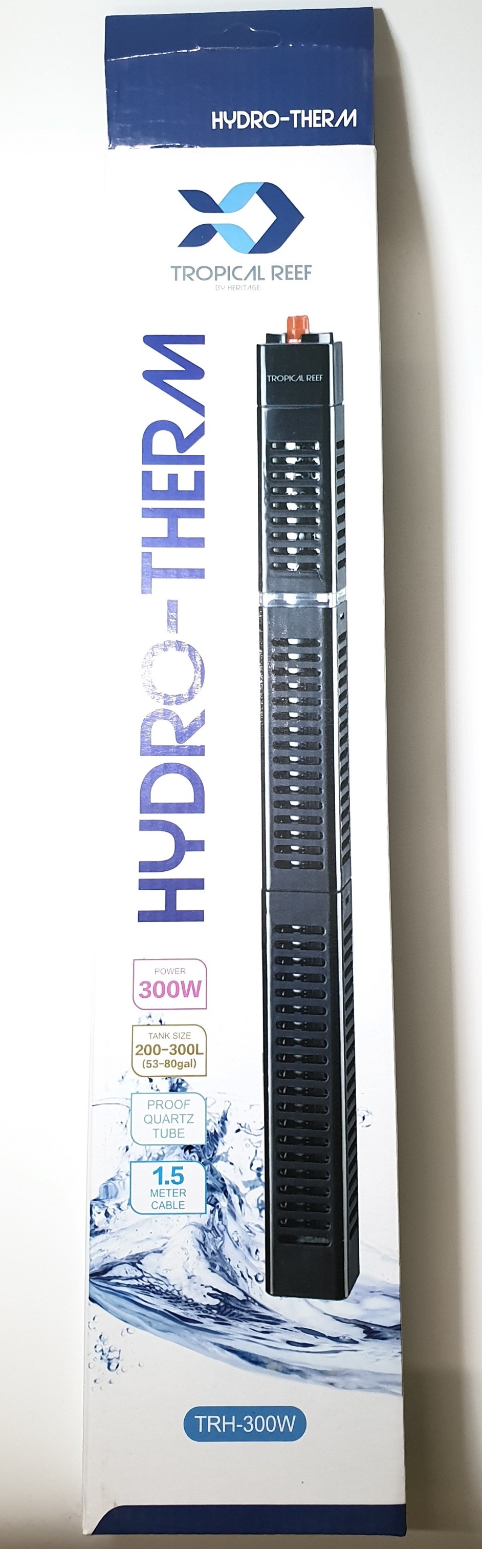 Sưởi Hydro Therm 300W Of Tropical Reef Có Vỏ Chống Bỏng