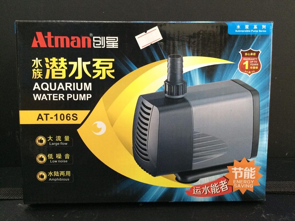 Bơm hồ cá Atman AT-106s tiết kiệm điện