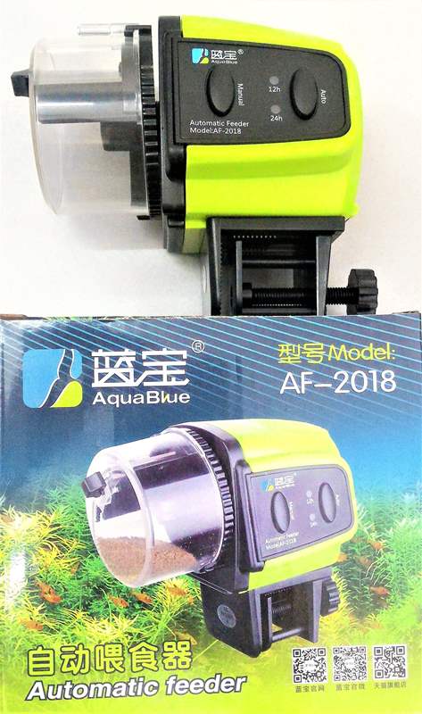 Máy cho cá ăn tự động Hiệu AquaBlue Model AF-2018