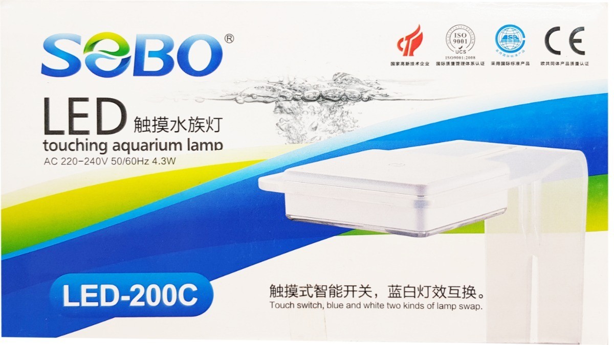 Đèn Led Sobo 200C dành cho hồ cá nhỏ