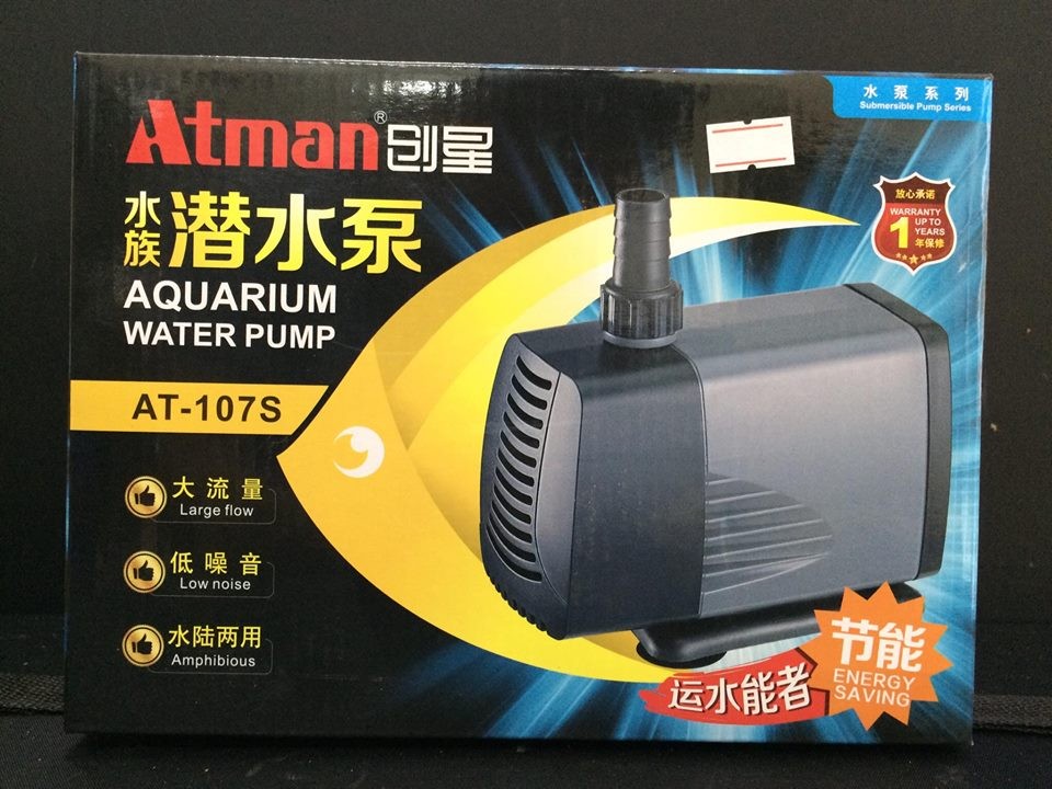 Bơm hồ cá Atman AT-107s tiết kiệm điện