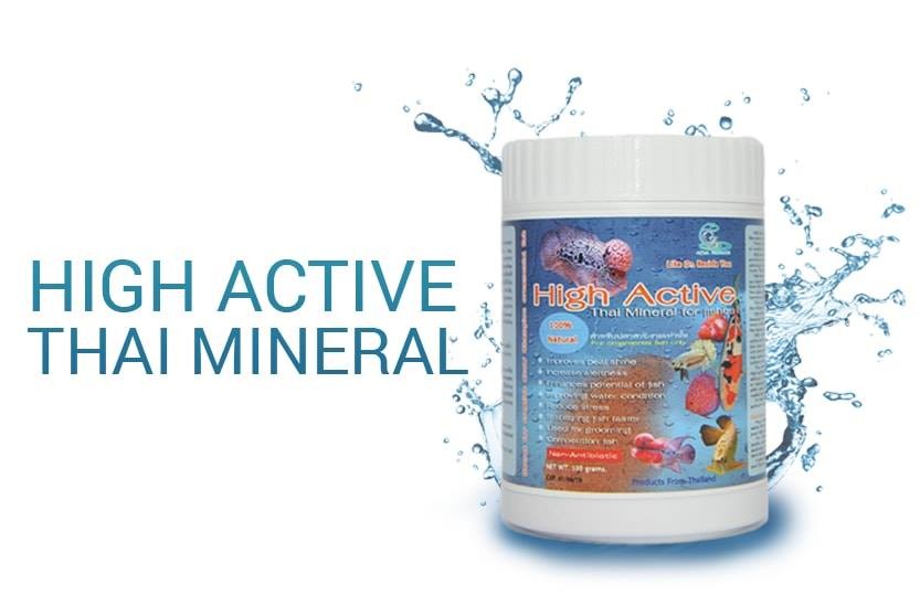 Khoáng Chất High Active 50gram Cho Cá Cảnh - Chiết từ hủ 1 kg