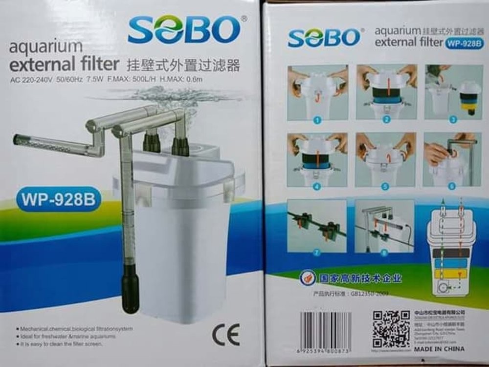 Lọc thùng treo cho hồ cá  Sobo WP-928B