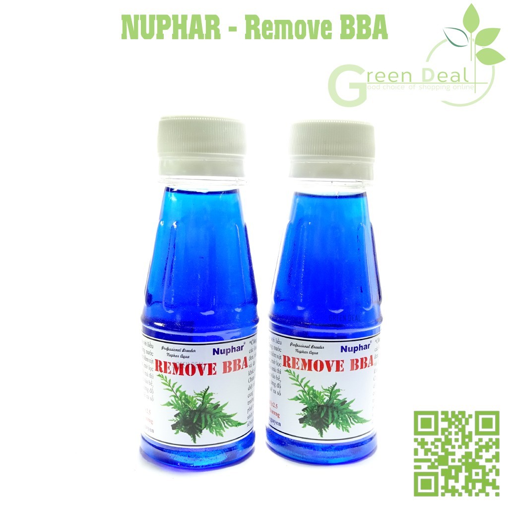 DIỆT RÊU HẠI HỒ THUỶ SINH - NUPHAR - REMOVE BBA