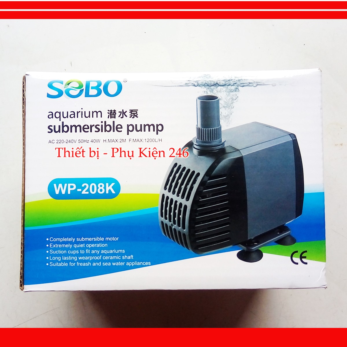 Máy bơm hồ cá Sobo WP-205 206 207 208 209