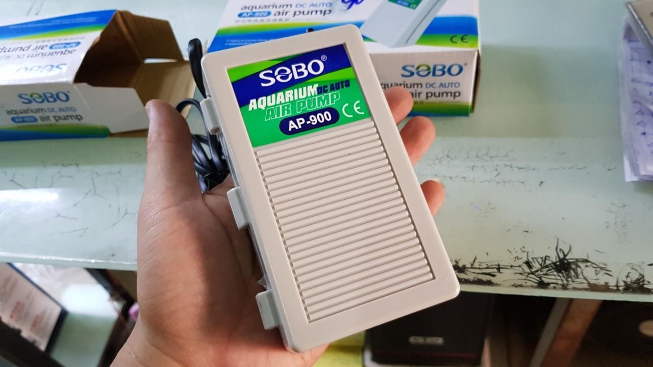 Máy oxy chạy điện và pim Sobo AP 900 siêu bền