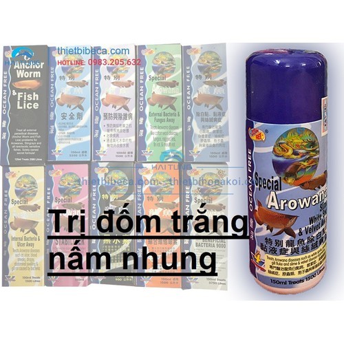 Chai Số 4 Thuốc Cá Rồng - Trị cá không bơi, lờ đờ, bỏ ăn