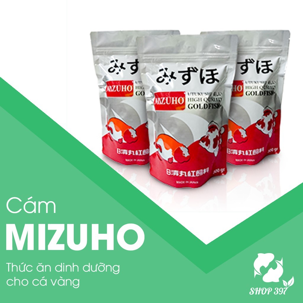 Thức ăn Mizuho dành cho cá vàng, cá cảnh 300g