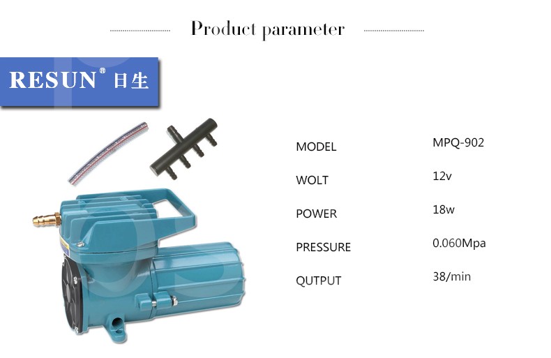 RESUN MPQ-902 MÁY SỦI OXY CHẠY BẰNG ACQUY 12V