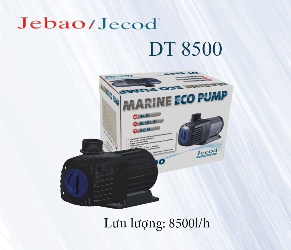 Máy bơm hồ cá Jecod DT 8500 siêu tiết kiệm điện