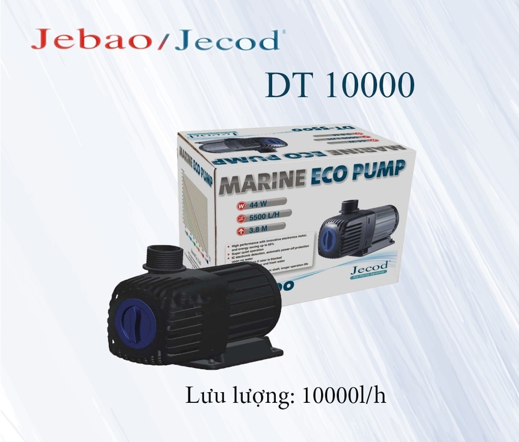 Máy bơm hồ cá Jecod DT 10000 siêu tiết kiệm điện