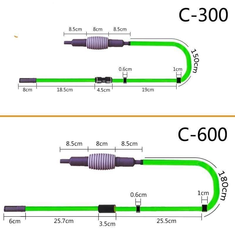 Dụng Cụ thay nước hồ cá QANVEE C300