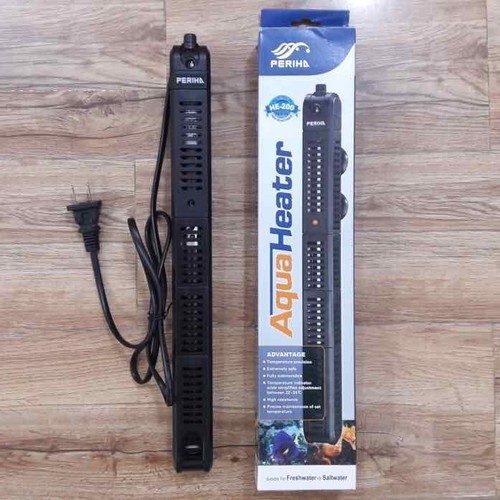 Sưởi hồ cá có vỏ bọc an toàn Heater Periha HE 50w 100w 200w 300w 500w