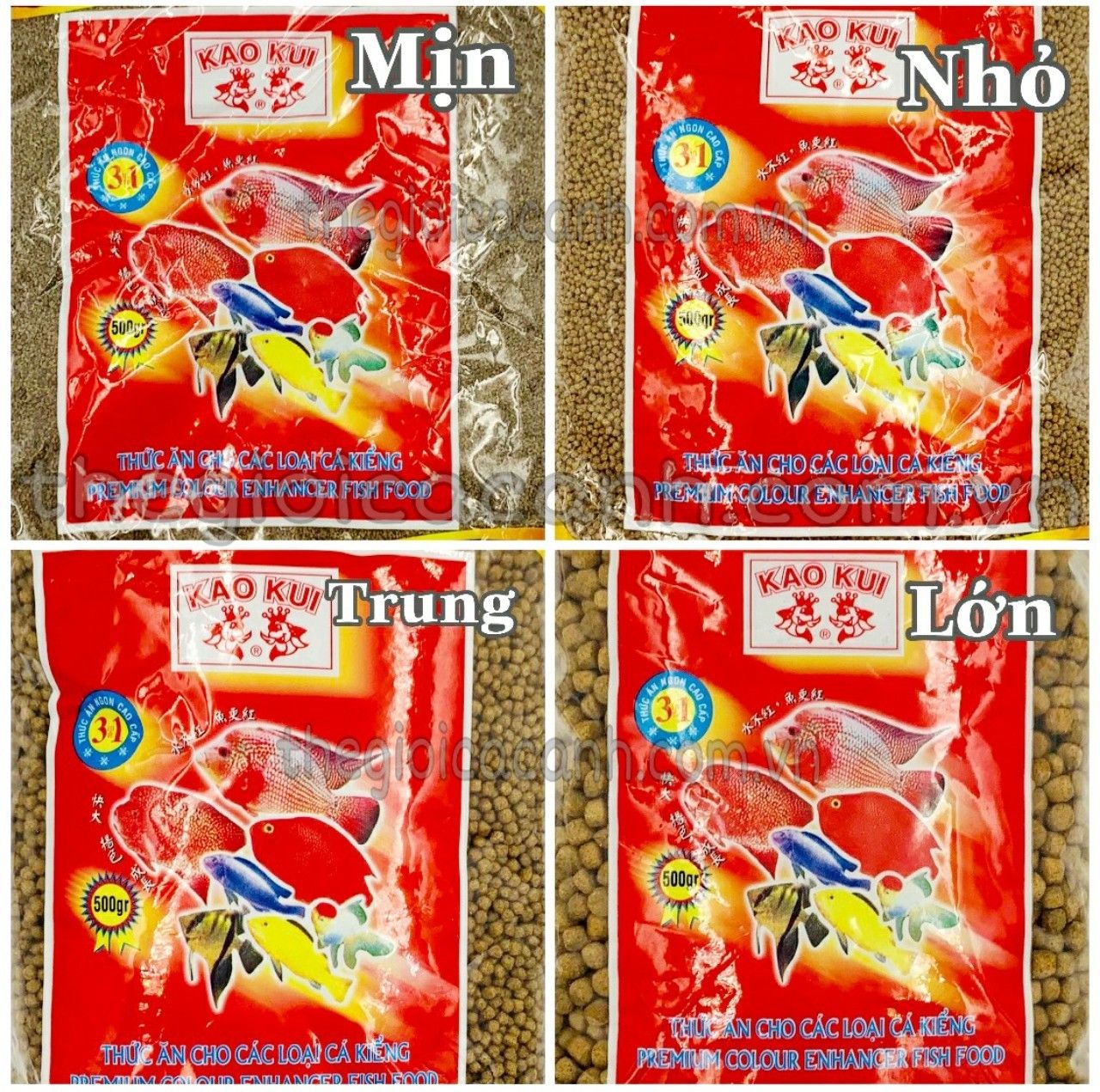 Thức ăn cho cá cảnh KaoKui 500g