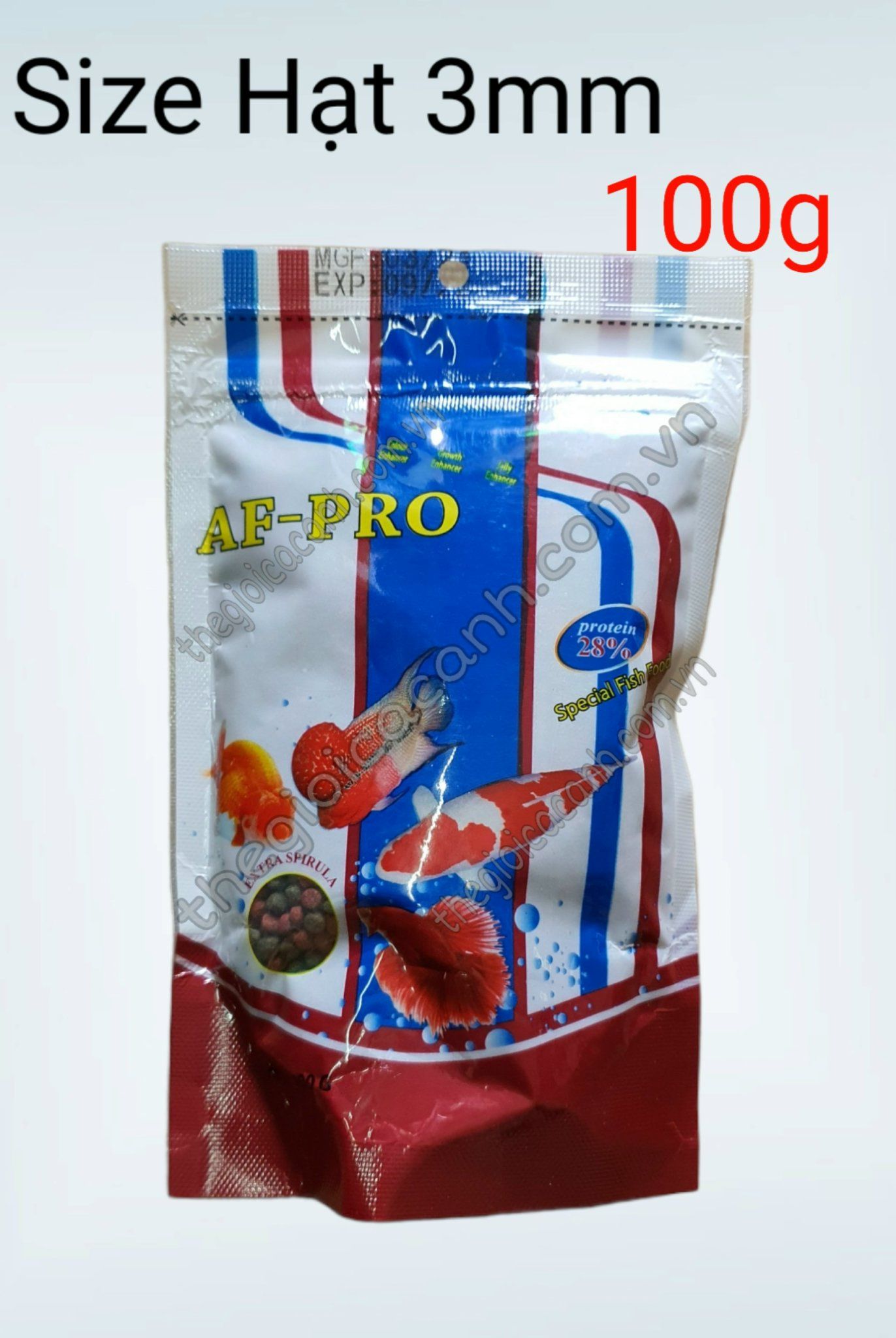 Thức ăn cá AF-Pro tốt cho cá cảnh 100g