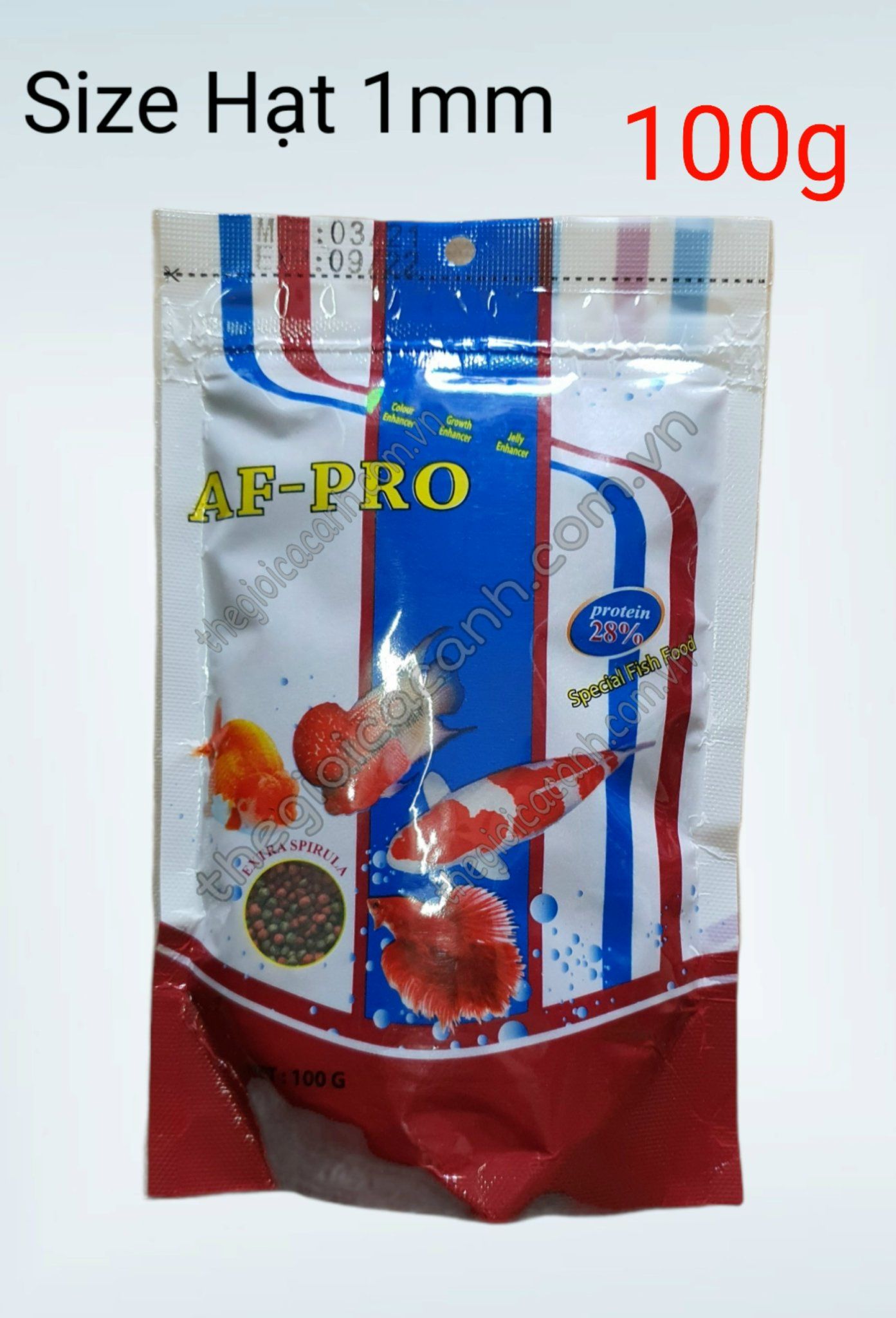 Thức ăn cá AF-Pro tốt cho cá cảnh 100g