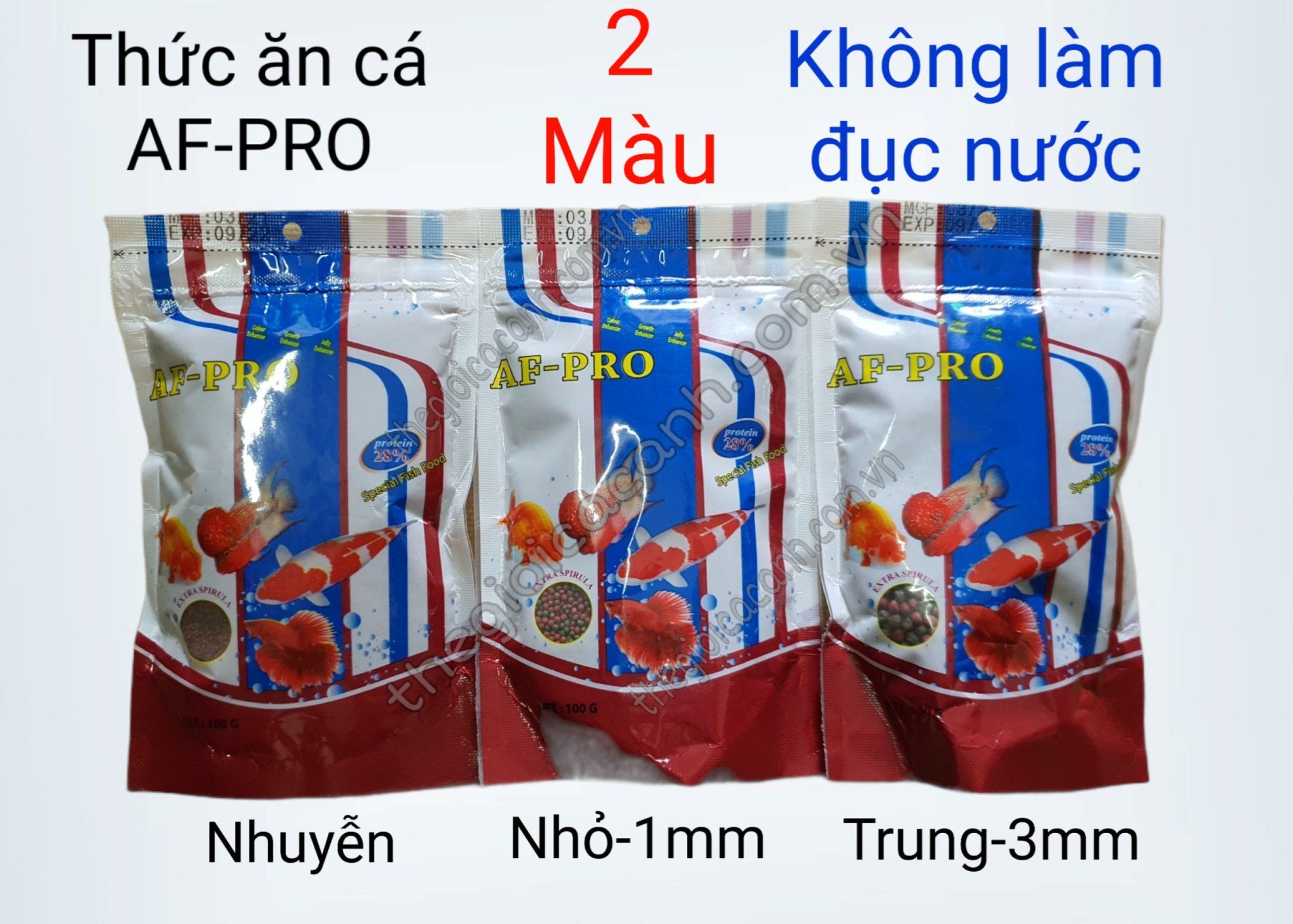 Thức ăn cá AF-Pro tốt cho cá cảnh 100g